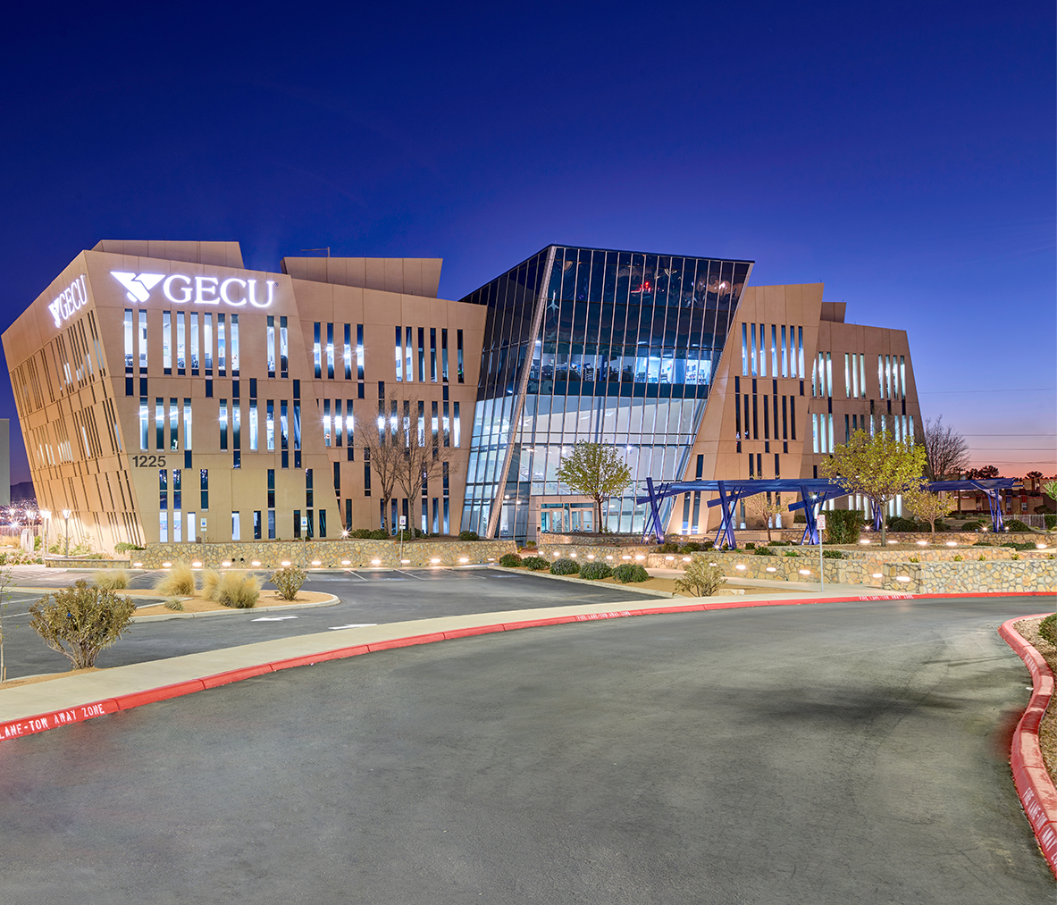 GECU Ops building